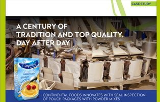 Continental Foods implements seal inspection for pouch packages with powder mixes