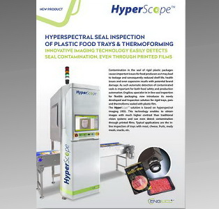 HyperScope™ hyperspectral imaging for rigid packaging