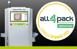 HyperScope™ obtient l'award ALL4PACK pour  Technologie Innovante