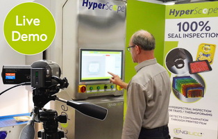 Ready for demonstration: HyperScope™ for in-line seal inspection of rigid plastic packages