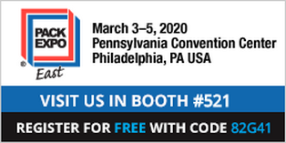 Visit us at booth 519 during Pack Expo show